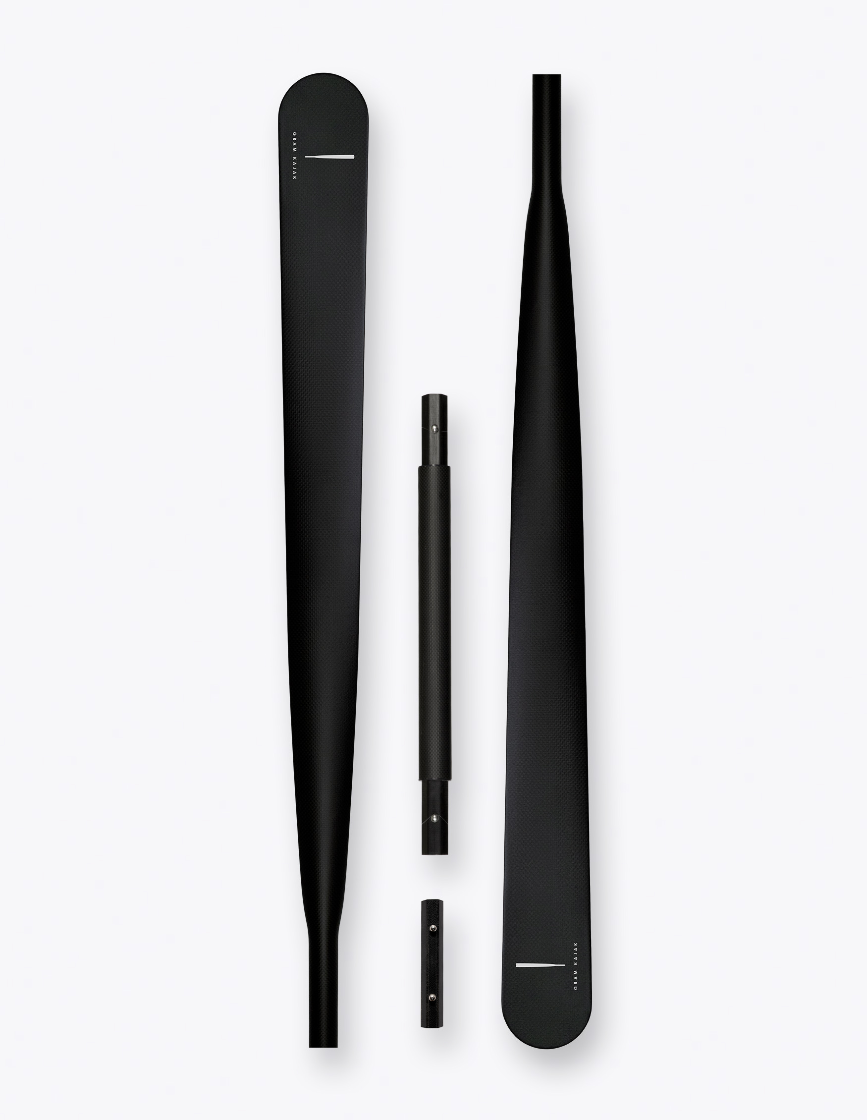 Lars Gram Carbon Grönlandspaddel - 9000T - 3 delad