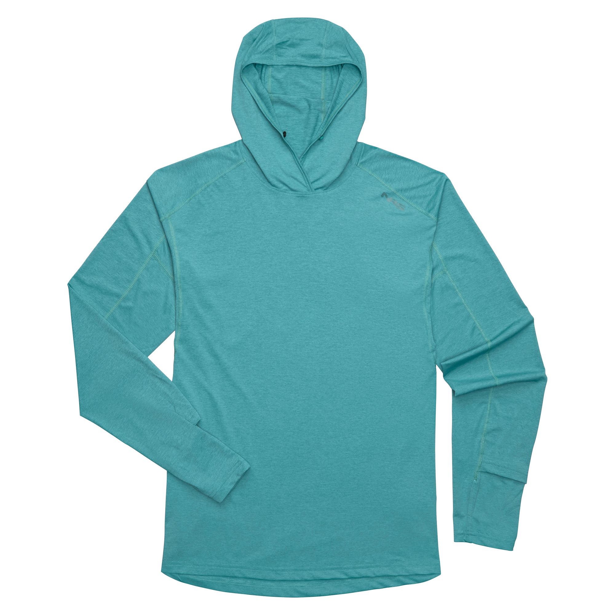 NRS Mens Silkweight Hoodie Gulfstream