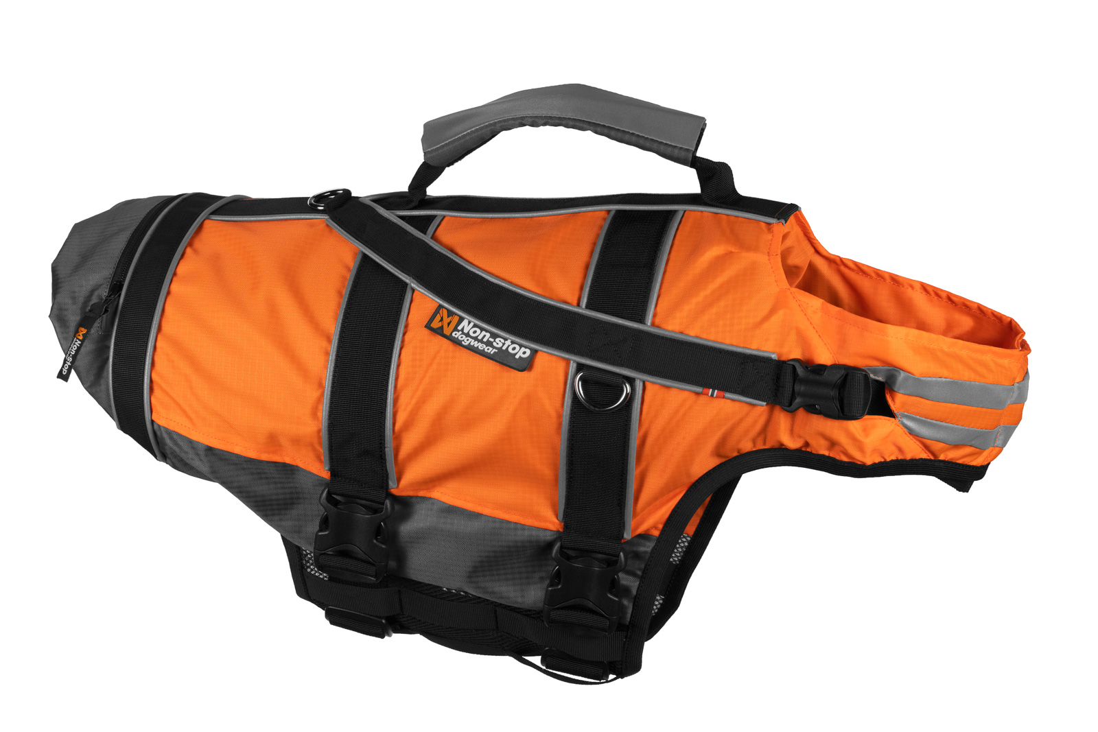 Non stop dogwear Safe Life flytväst orange