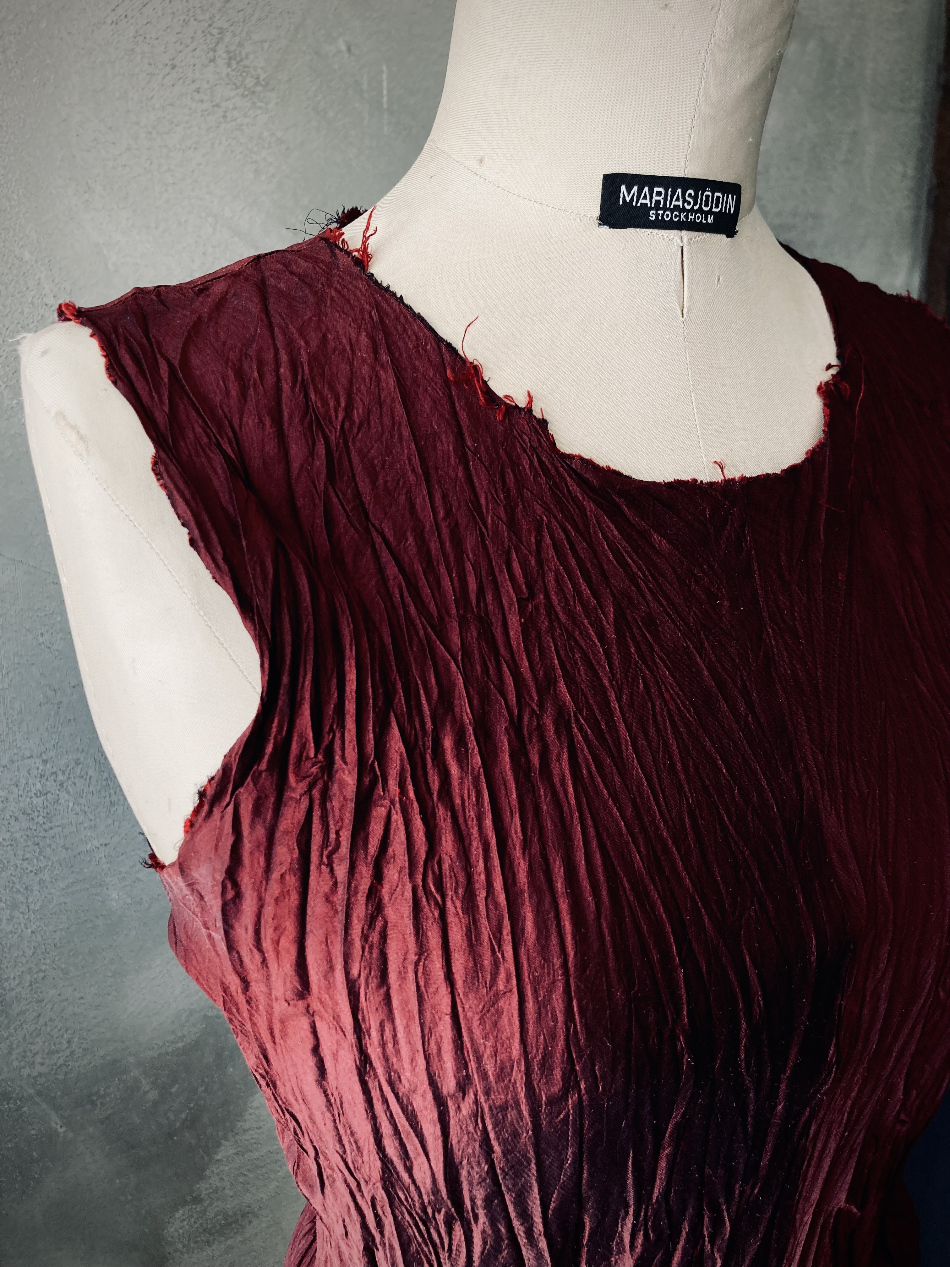 CRANKED TANKTOP IN SILK - 2