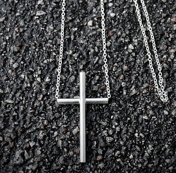 CROSS - LARGE - Silver jewelry