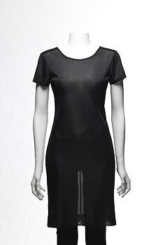 SLIP DRESS - with short sleeve