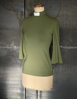 EVA - Top with straight three quarter sleeve SAMPLE
