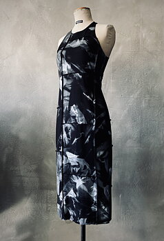 RACING NO-WASTE DRESS Sleeveless
