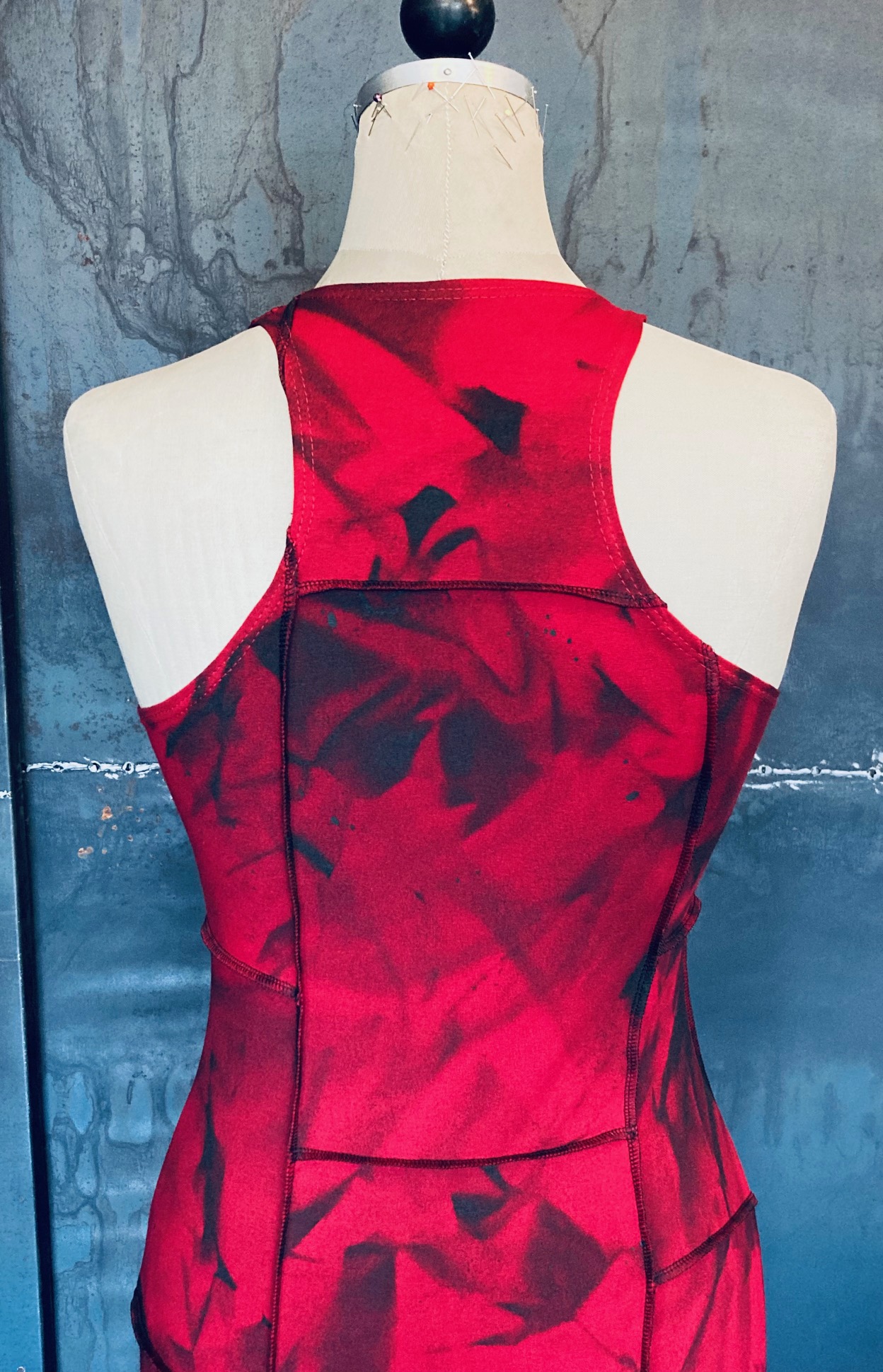 RACING NO-WASTE DRESS Sleeveless - 7