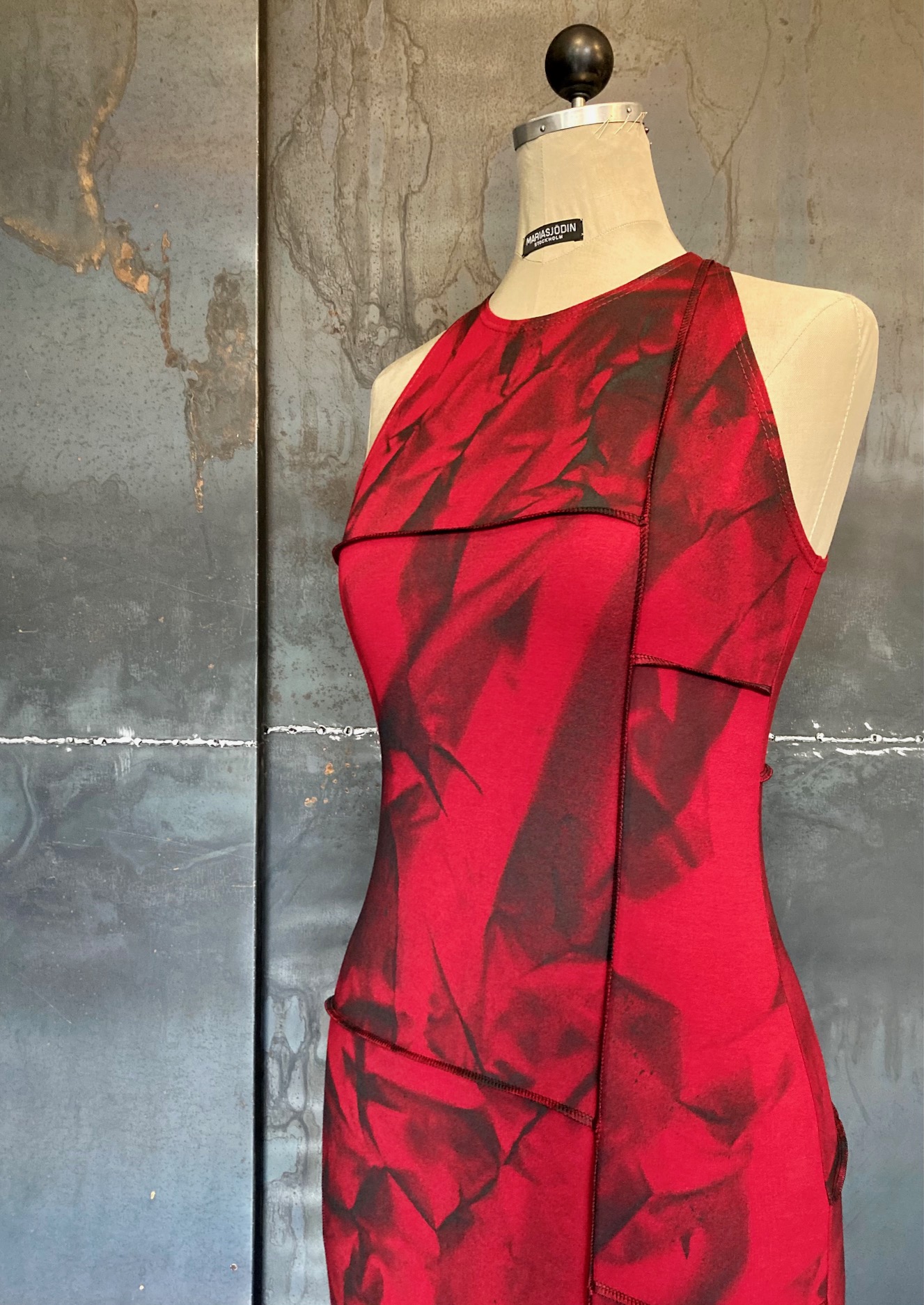 RACING NO-WASTE DRESS Sleeveless - 6