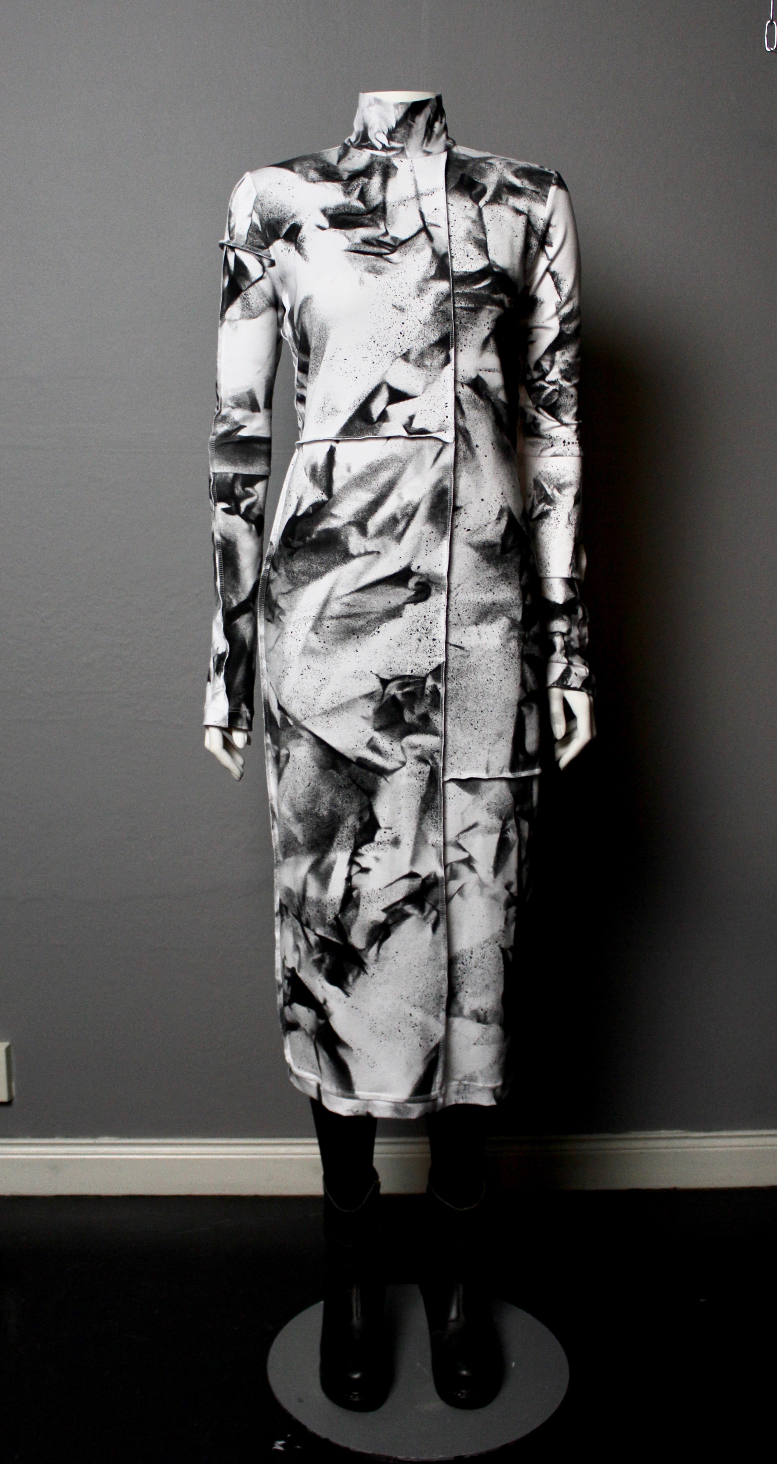 SPRAY NO-WASTE DRESS - 2