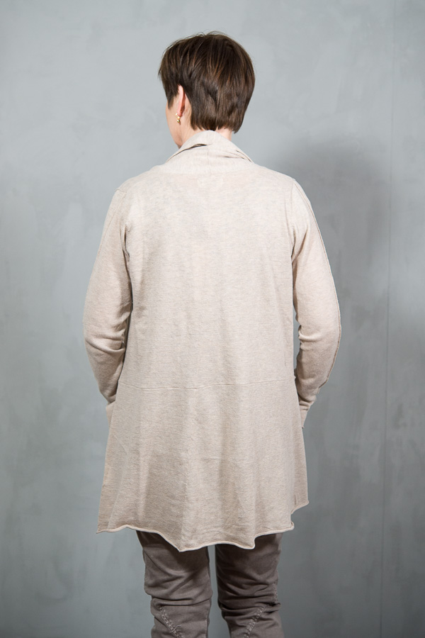 Monrow - Ivory Cardigan Ecru Melange - 3