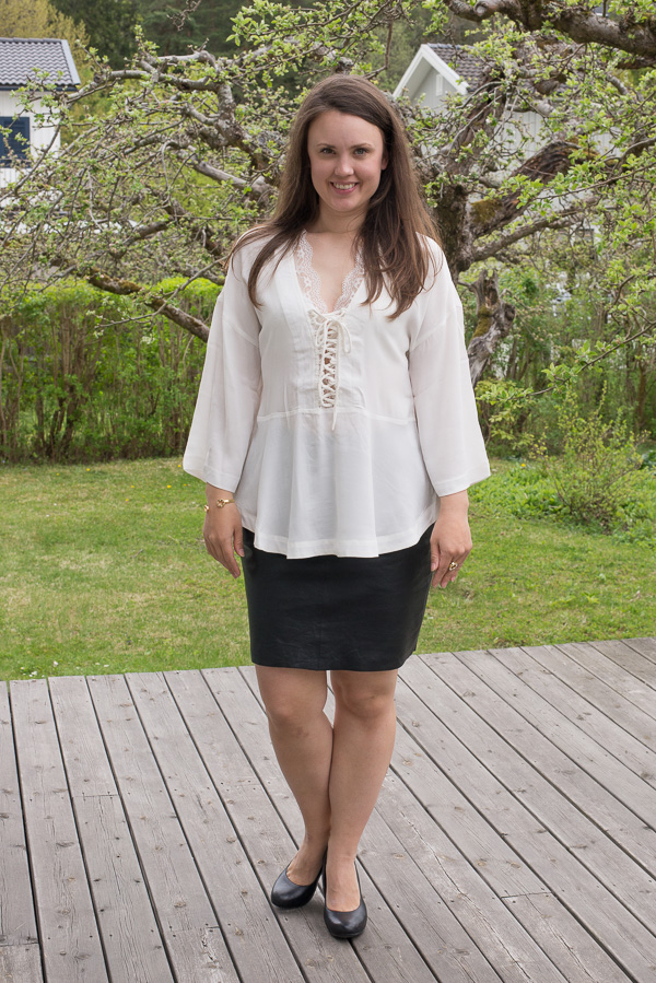 Frontrow - Amy Blouse Lace Off White - 3