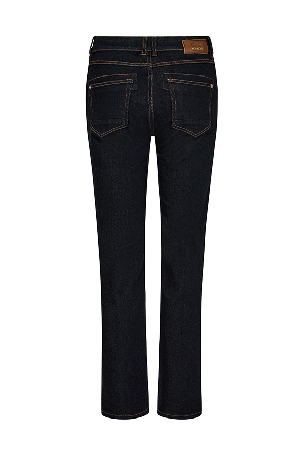 Mos Mosh - MMCarla Naomi Deluxe Jeans Dark Blue 32 tums benlängd - 6