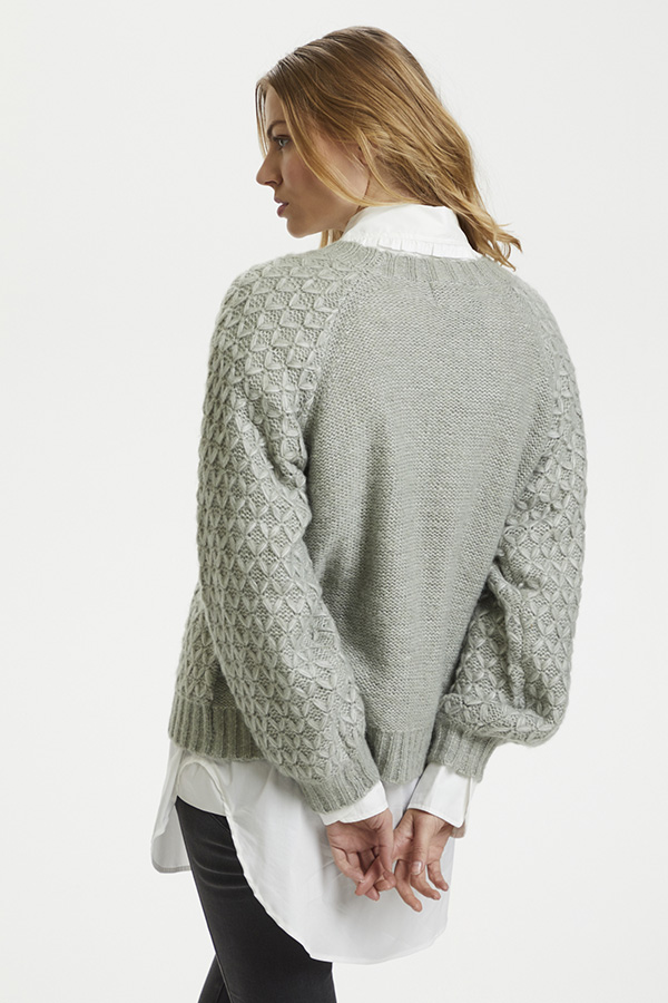 Culture - Anda Pullover Hedge Green - 4