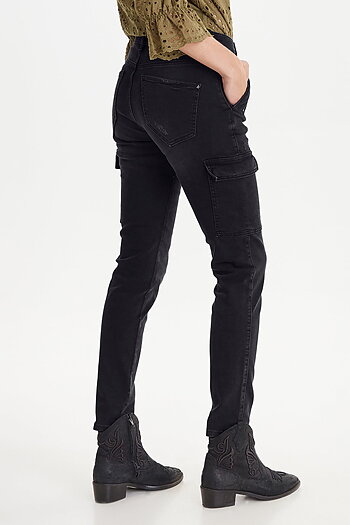 Pulz - Emma Jeans Black Denim