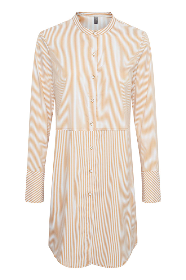 Culture - Abigail Long Shirt Olivenite - 5