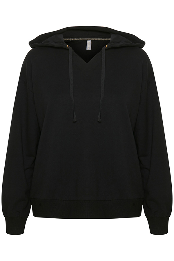 Black hoodie online sweater