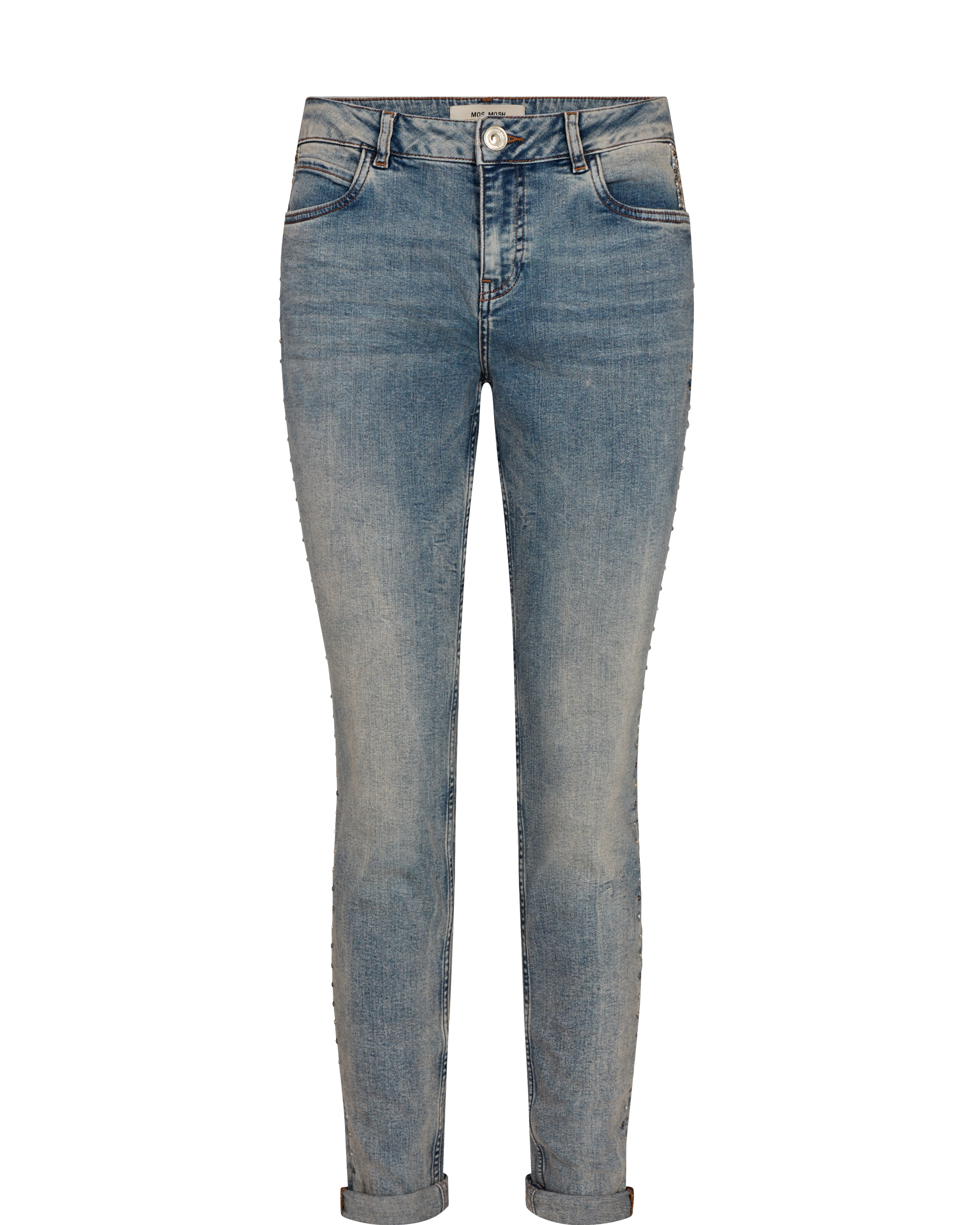 Mos Mosh - Bradford Smok Jeans Light Blue Regular - 3