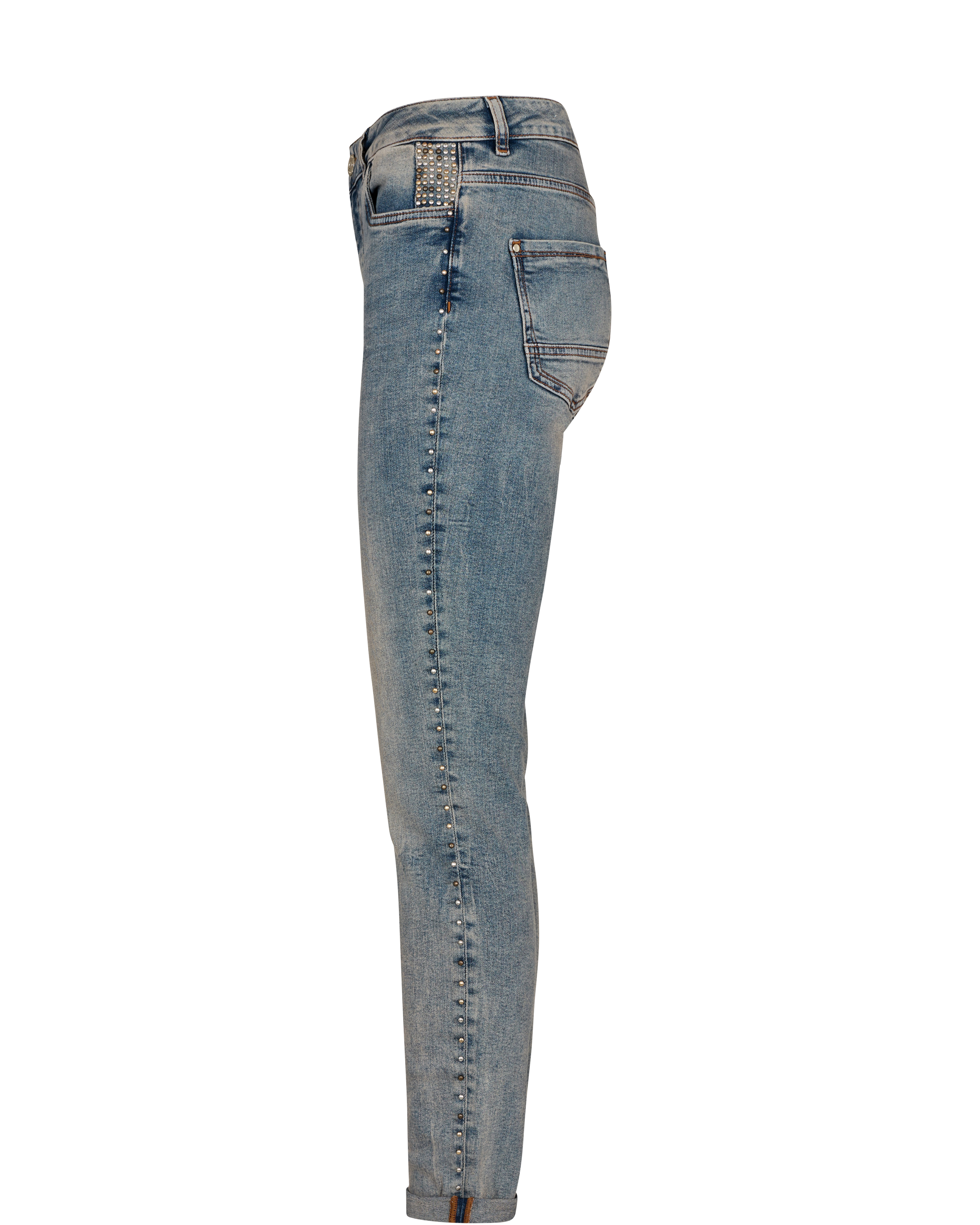 Mos Mosh - Bradford Smok Jeans Light Blue Regular - 4