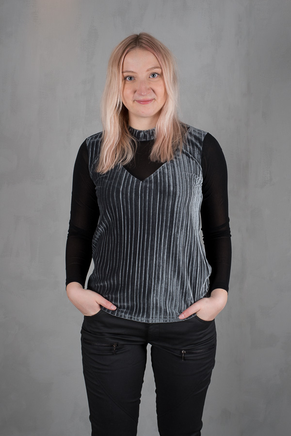 Culture - Tabitta Blouse Zen Blue