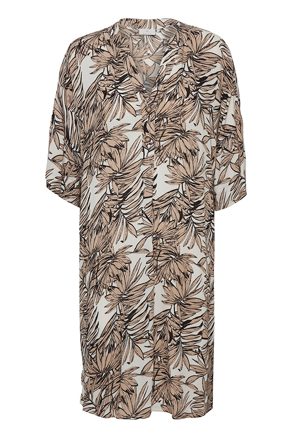 Kaffe - Lifa Amber Tunic Classic Sand Leaf - 5
