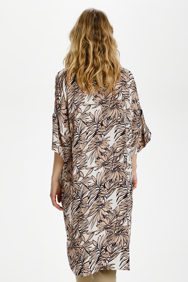 Kaffe - Lifa Amber Tunic Classic Sand Leaf - 4