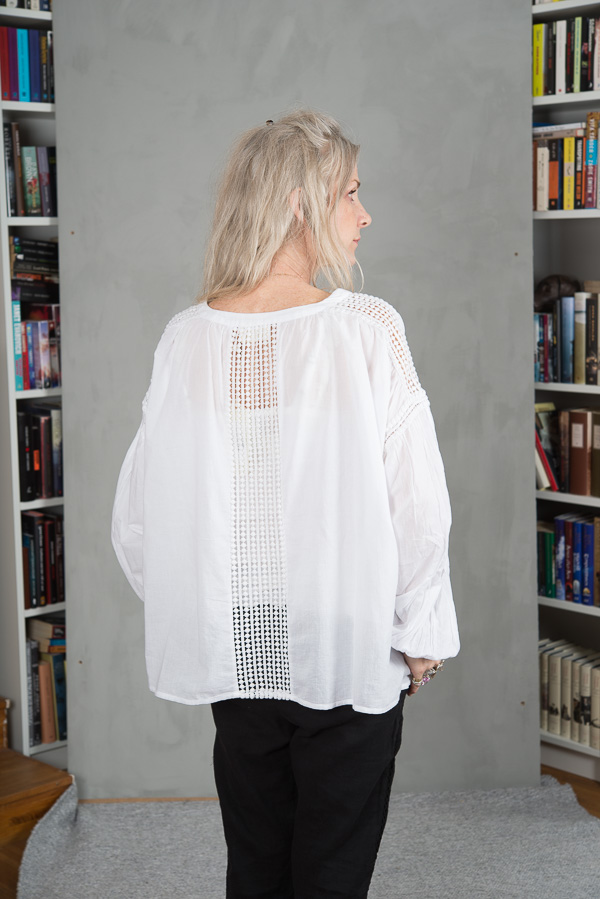 my Sunday Morning - Rampling Blouse White - 6