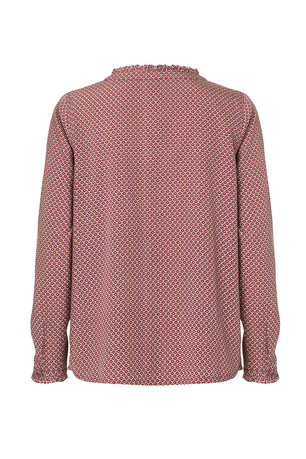 Plus Fine - Momo Blouse Burgundy - 7