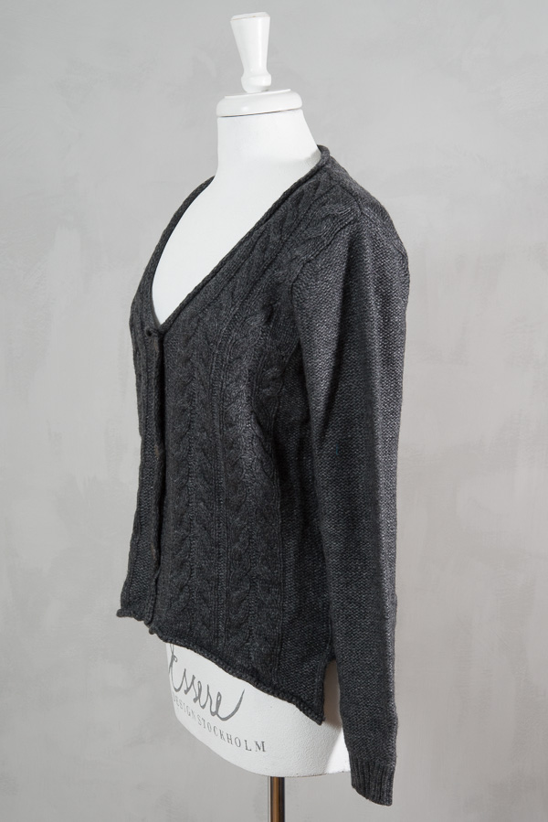 Pulz - Aurora Cardigan Grey Melange - 5
