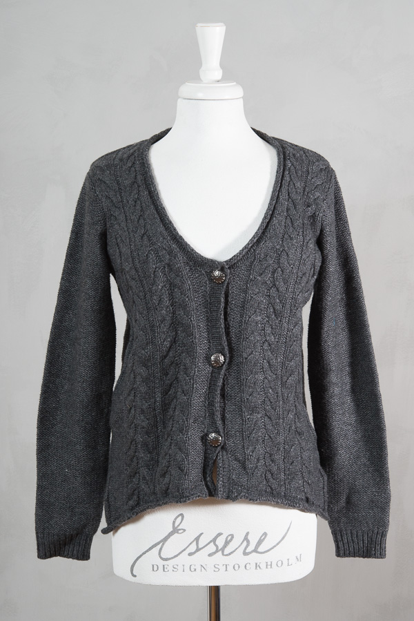 Pulz - Aurora Cardigan Grey Melange