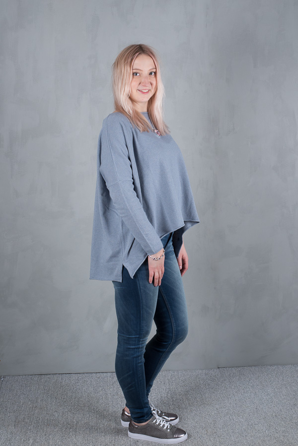 Tif Tiffy - Amelia Blouse Dusty Blue - 3