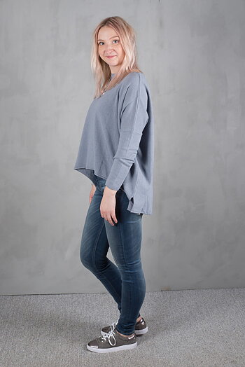 Tif Tiffy - Amelia Blouse Dusty Blue