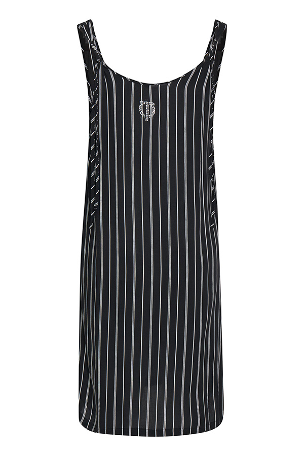 Pulz - PZNelly Short Dress Black Stripe - 5
