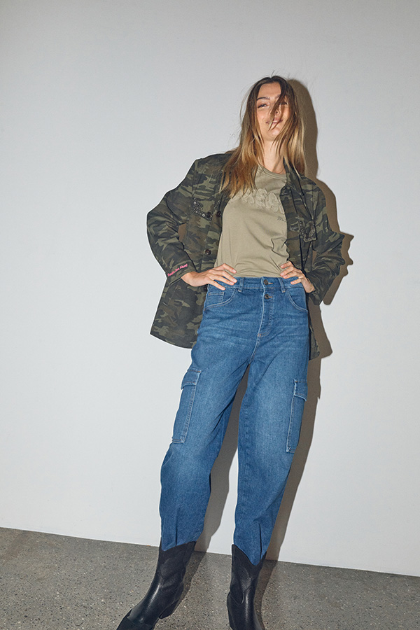 Mos Mosh - MMPaco Army Shirt Forest Night - 4
