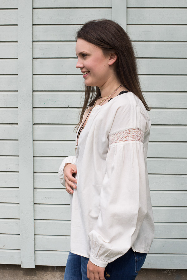 my Sunday Morning - Totem Blouse Off White