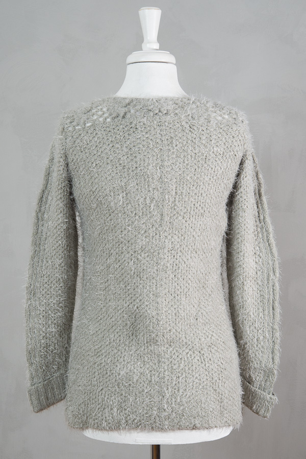 Culture - Madalyn Knit Cardigan Grey Melange - 4