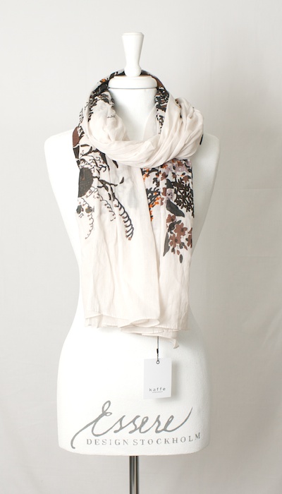 kaffe - Tulle Scarf Crystal Grey 