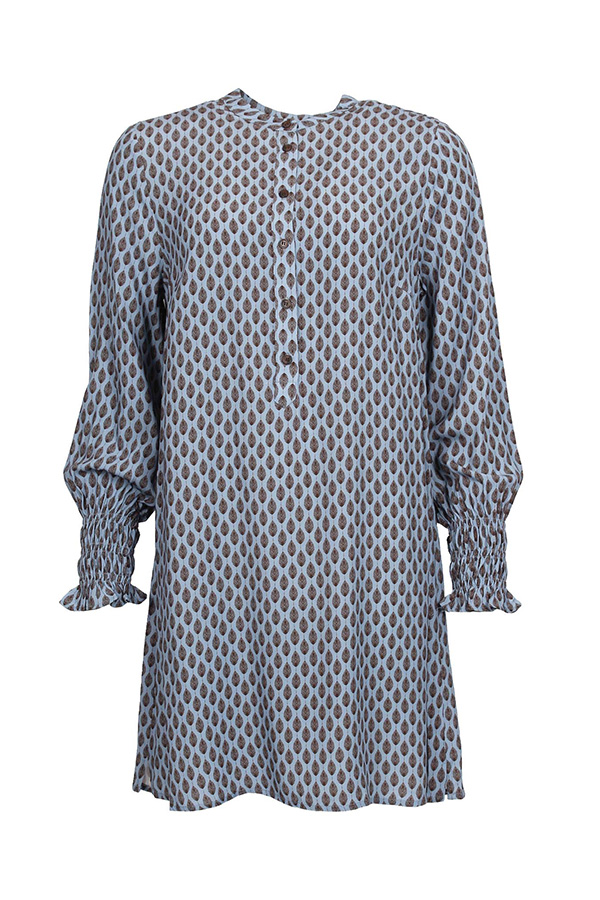 Isay - Trille Tunic Blue Leaf - 3