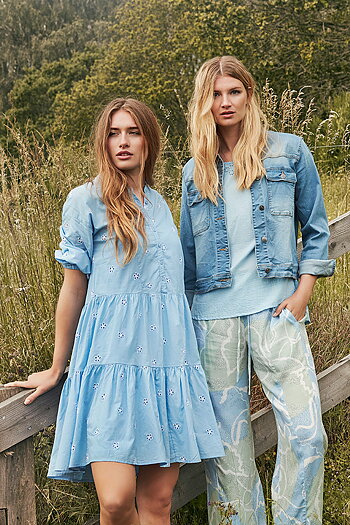 Culture - Nala Dress Powder Blue