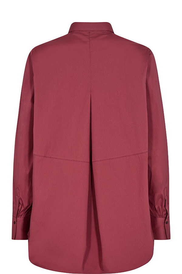 Mos Mosh - Enola Shirt Oxblood Red - 3