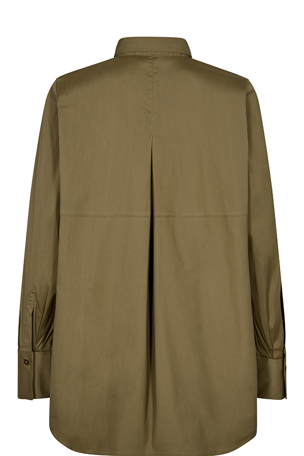 Mos Mosh - Enola Shirt Capers Green - 2