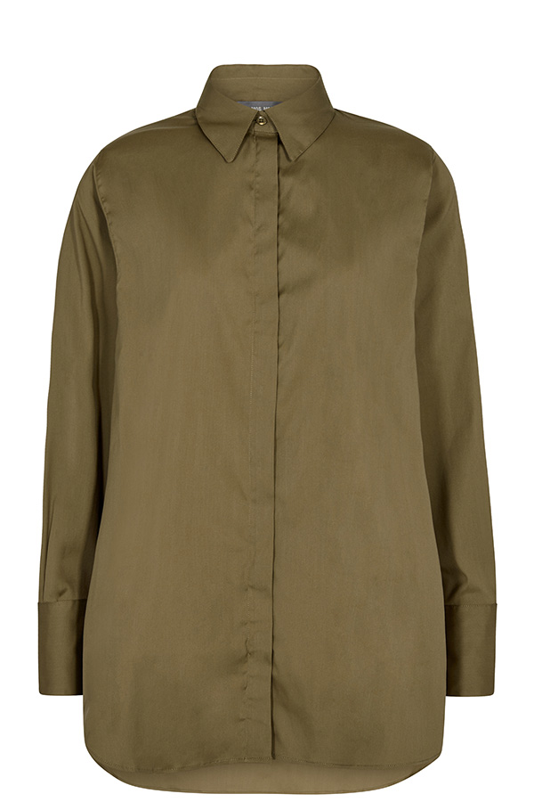 Mos Mosh - Enola Shirt Capers Green