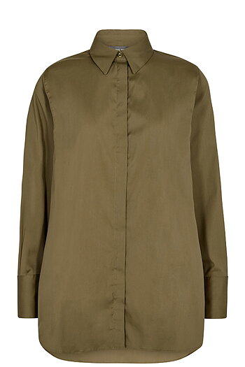 Mos Mosh - Enola Shirt Capers Green