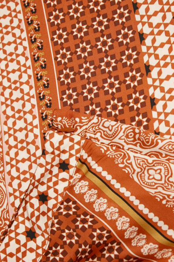 Culture - Zalan Skirt Mecca Orange - 3