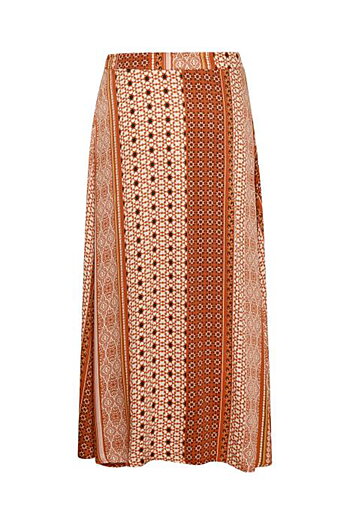 Culture - Zalan Skirt Mecca Orange
