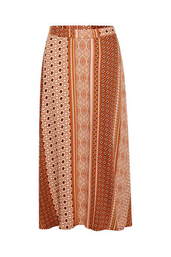 Culture - Zalan Skirt Mecca Orange