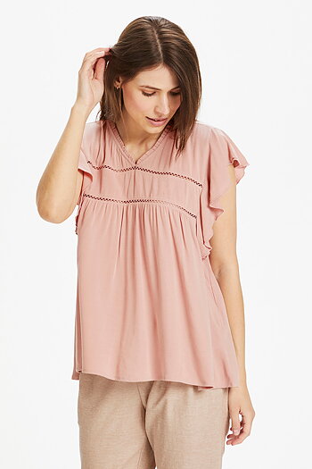 Culture - Shelly Blouse Misty Rose