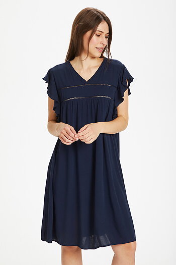 Culture - Shelly Dress Blue Iris