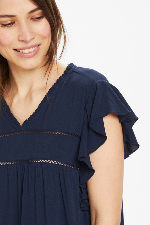 Culture - Shelly Dress Blue Iris - 3