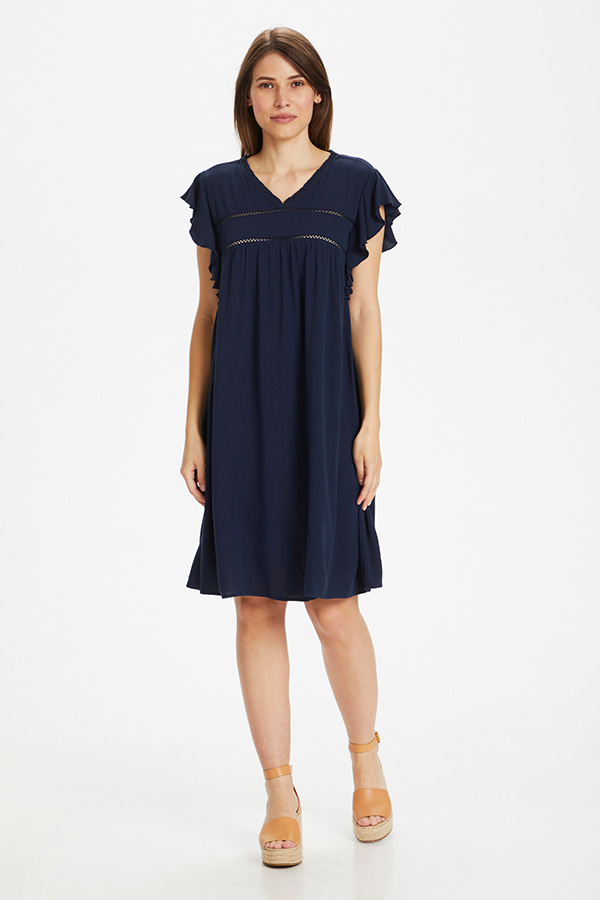 Culture - Shelly Dress Blue Iris - 4