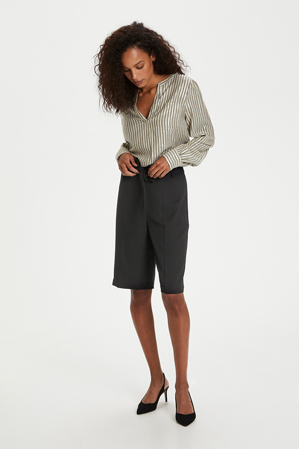 Kaffe - Lara Shorts Black Deep  - 4