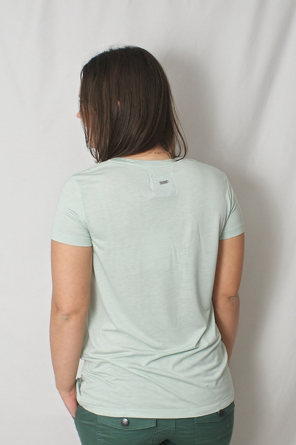 Pulz Jeans - Loba cap T-shirt Green Aqua  - 2