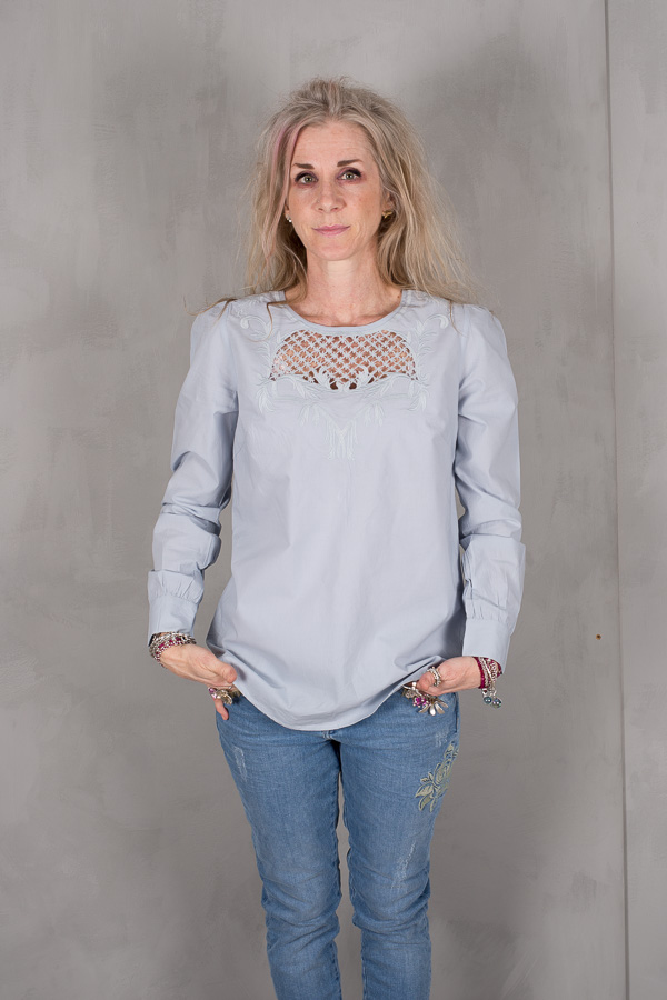 Culture - Mason Blouse Key West Blue - 3